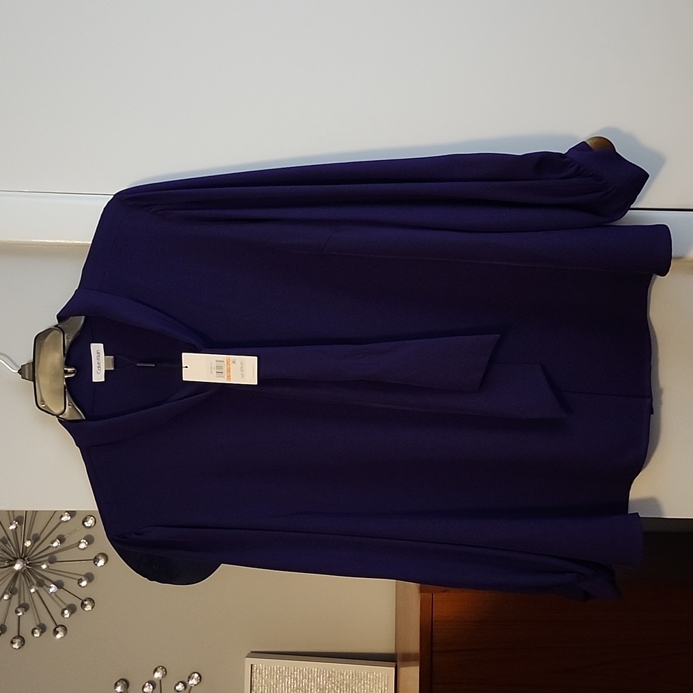 Calvin Klein Women's Purple Blouse